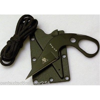 Ka-Bar TDI Law Enforcement LDK (Last Ditch Knife) with Hard Sheath Self Defense เดินป่า Camping Surv