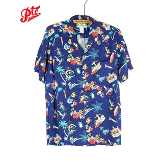 เสื้อฮาวาย TWO PALMS HAWAII SHIRT   Vintage Aloha Navy