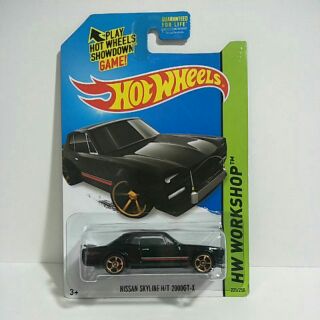 รถเหล็ก Hot wheels NISSAN SKYLINE H/T 2000GT-X  ฟรี เคสกันกระแทก