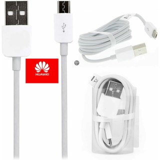 สายชาร์จ ของแท้ HUAWEI 2a หัว USB MICRO 1 เมตร สายเเท้ Original100%.HUAWEI Charger สายชาร์จ Micro USB ของแท้100%