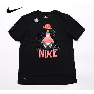 Nike กีฬาแขนสั้นลำลองพิมพ์ตัวการ์ตูนอะนิเมะเสื้อยืด CJ9267 S-2XL+++ รับประกันของแท้ 100% +++