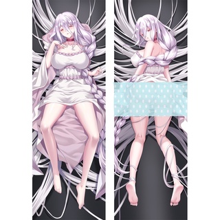 แล้วฉันเป็นแมงมุม แล้วอะไรปลอกหมอนอิง ลาย Shiraori Dakimakura Otaku สําหรับผู้ชาย