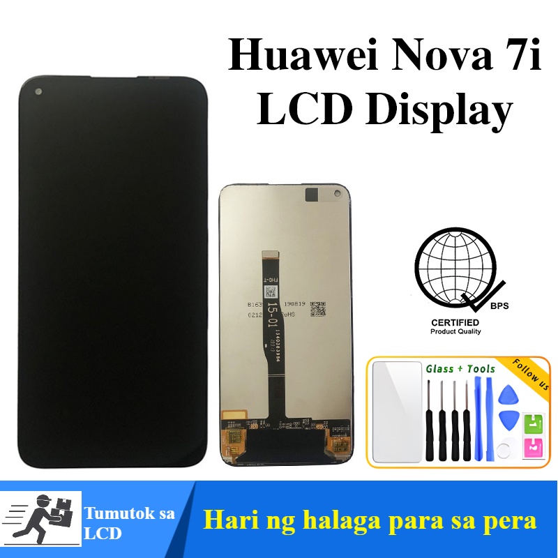 Huawei Nova 7i JNY-LX2 JNY-L22B JNY-L21A JNY-L01A JNY-L21B LCD Monitor หน้าจอสัมผัสสําหรับ Huawei No