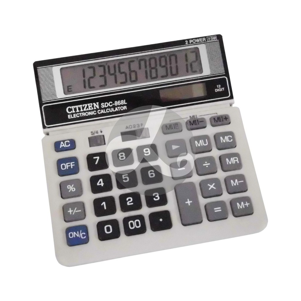 เครื่องคิดเลข Citizen Desktop Calculator SDC - 868L Original