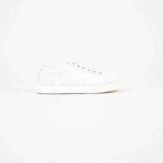 Moonlife Life Sneaker III - White รองเท้าหนังวัวแท้ รองเท้าสนีกเกอร์