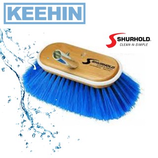 แปรงพื้นโพลีสไตรีนเนื้อนิ่ม 150 มม. สีน้ำเงิน SHURHOLD -Polyurethane Floor Brush 150 mm. BlueSHURHOLD