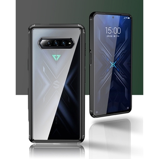 สําหรับ Xiaomi Black Shark 4 / Black Shark 4s 4 Pro ไฮบริด ทนทาน กันกระแทก เกราะ เคสใส แข็ง เคสด้านหลัง