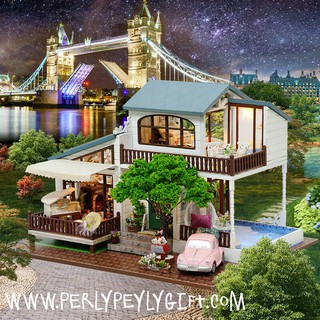 บ้านใหญ่ London Holiday ~ DIY Large doll house