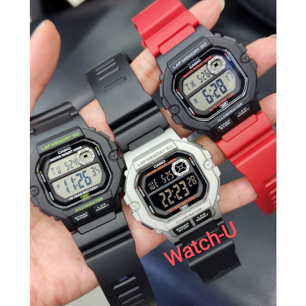 นาฬิกาข้อมือ Casio รุ่น WS-1400H ซีรีย์ รุ่น WS-1400H-1A , WS-1400H-1B , WS-1400H-4A