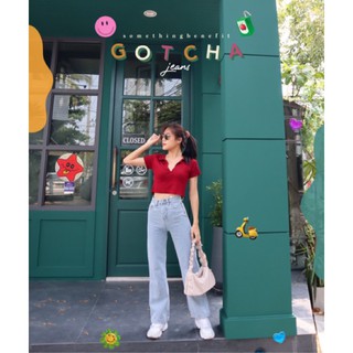 🛵🍞(3-5วันจัดส่งจ้า❤️🏡)Gotcha jeans🌻ราคาถูก ราคาส่ง