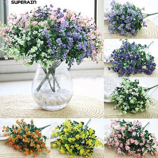 👍🎁Gypsophila ดอกไม้ประดิษฐ์ดอกไม้บานแรกงานแต่งงานงานแต่งสวน Garden Decor