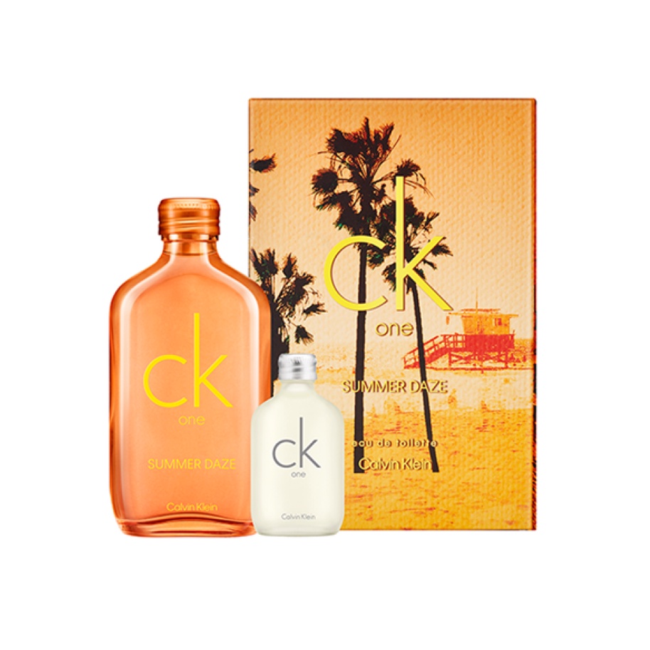 (2022)  Set Ck One Summer DAZE EDT 100 ml. + Ck One 15 ml.