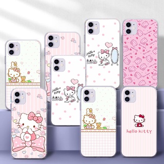 เคสโทรศัพท์มือถือแบบนิ่ม ลายเฮลโลคิตตีน่ารัก 83F สําหรับ Huawei Y7A Y9 Prime Y5P Y8P Y8S Y9S Honor 8X