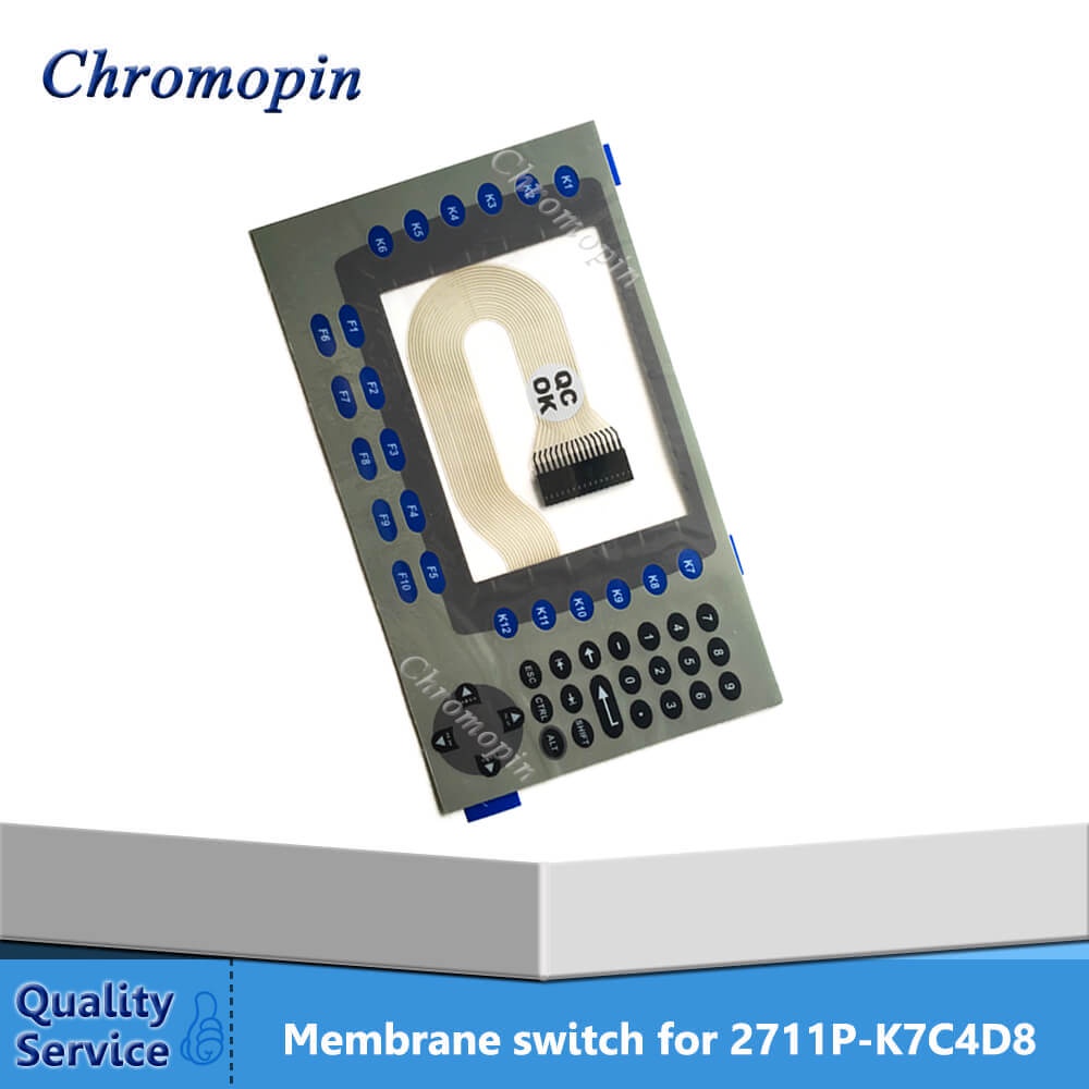 YTH Membrane switch keypad สําหรับ AB 2711P-K7C4D8 2711P-K7C4A8 2711P-K7C4D9 2711P-K7C4A9 PanelView 