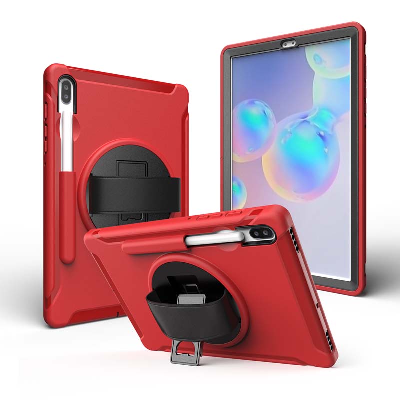 Case for Samsung Galaxy Tab S6 10.5 inch SM-T860 T865 T867 เคสกันกระแทก การหมุน ยืน เคส ฝาครอบป้องกัน ช่องเสียบปากกา ยืน