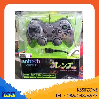 💥Best Sales💥JOYSTICK (อุปกรณ์ช่วยในเกม) ANITECH USB J235 (BLACK) 🔶