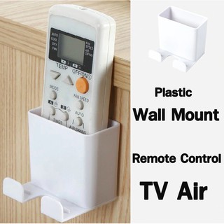 ขาเสียบรีโมท กล่องใส่รีโมท Wall Mounted Organizer Storage Box Remote Control Air Conditioner Storage Case Mobile Phone