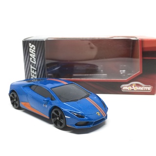 Majorette Lamborghini Huracan LP 610-4 - Blue Color /Wheels 5LTSB /scale 1/64 (3 inches) in Box