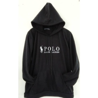 เสื้อแขนยาว ผ้าสำลี ฮู๊ด ปัก POLO