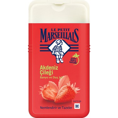 (พร้อมจัดส่ง)เจลอาบน้ำ Le Petit Marseillais Shower Gel Strawberry  แบรนด์จากประเทศฝรั่งเศส ขนาด 250 ml