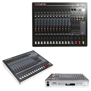 มิกเซอร์ NPE รุ่น M12fx (MIXER12ช่อง,เอฟเฟคแท้,บลูทูธ)