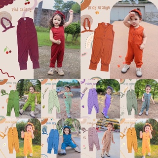 #มีเก็บเงินปลายทาง Jumpsuit จั้มสูท เด็กอายุ 1-5 ขวบ