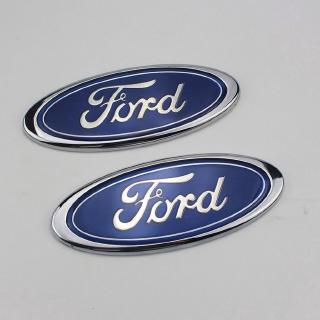 1PCS Ford old Mondeo front or rear emblem Focus Fiesta rear tail car logo 15*6cm