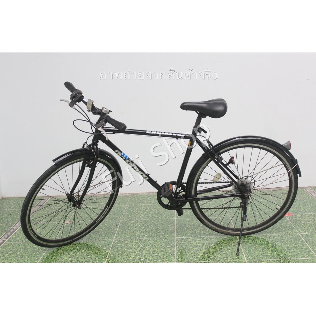 จักรยานญี่ปุ่น - ล้อ 28 นิ้ว - มีเกียร์ - สีดำ [จักรยานมือสอง]