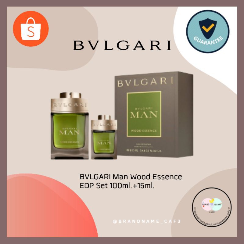 น้ำหอม BVLGARI Man Wood Essence Edp 100ml+15ml