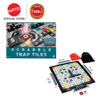 Scrabble Trap Tiles - เกมต่อคำภาษาอังกฤษ สแคร็บเบิล แทร็ปไทล์ส (HJG44)