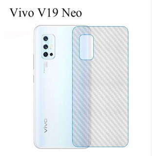 ฟิล์มกันรอยด้านหลัง โทรศัพท์มือถือ แบบคาร์บอนไฟเบอร์ สำหรับ VIVO V19 Neo V20/V20 pro V20 SE Y12i Y11S Y12S Y20i Y20S Y30 Y51 Y51 Y51S Y70 (2020) Y70S Y73S Y52S/Y31S Y51A Y20A/Y20G/Y20(2021)