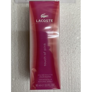 Lacoste Touch of Pink edt  90 ml กลิ่นหอมสดชื่น ฟรุตตี้ บวกด้วยกลิ่นแนวแป้ง น่ารักขายดีมาก