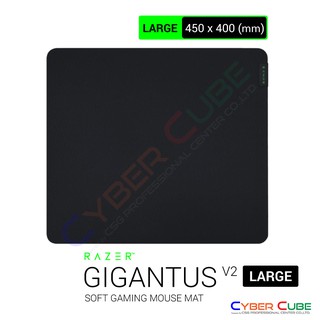 Razer Gigantus V2 - Large Soft Gaming Mouse Mat for Speed and Control / แผ่นรองเมาส์ (เม้าส์แพด) ( ของแท้ศูนย์ SYNNEX )