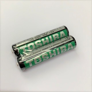 ถ่าน Toshiba Super Heavy Duty AAA 1.5V ของแท้ แพค 2-4 ก้อน