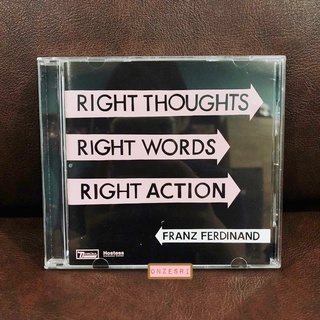 CD เพลง Franz Ferdinand – Right Thoughts, Right Words, Right Action