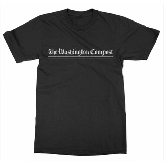 ถูกสุดๆเสื้อยืด พิมพ์ลาย The Washington Compost สําหรับผู้ชายรหัสเต็ม