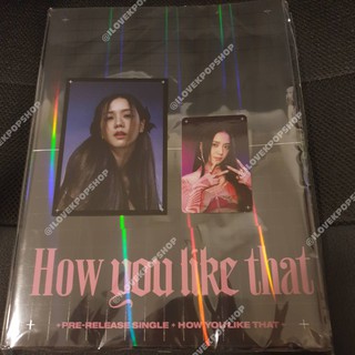 พร้อมส่ง มีของแถม YG / Ktown4u อัลบั้ม All Jisoo จีซู BLACKPINK - How You Like That + โปสเตอร์