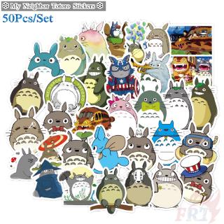 ❉ My Neighbor Totoro Series 01 สติ๊กเกอร์ ❉ 50Pcs/Set Miyazaki Hayao Anime DIY Fashion Waterproof Decals Doodle สติ๊กเกอร์