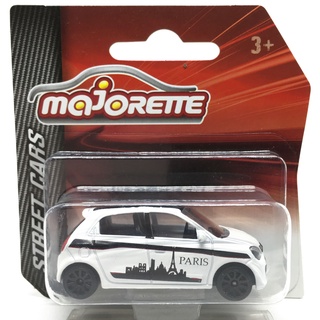 Majorette Renault TWINGO III - Paris - White Color /Wheels 5UB /scale 1/54 (3 inches) Short Package