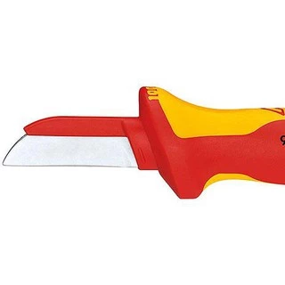 Knipex มีดปอกสายไฟ VDE ด้ามกันไฟ ใบมีดมีฉนวน 9854 ผลิตในเยอรมัน