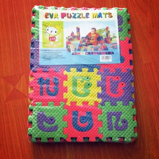 EVA  Puzzle mats แผ่นโฟม  ภาษาไทย 48 Pieces 6*6*0.6 cm พร้อมส่ง