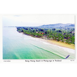 โปสการ์ด จ.พังงา หาดบางเนียง ทะเลไทย