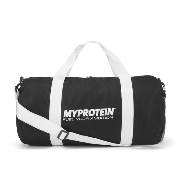 MYPROTEIN BARREL GYM BAG - สีดํา