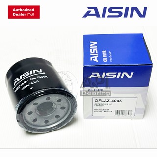 AISIN กรองน้ำมันเครื่อง Isuzu Allnew Dmax 2.5 3.0 ปี12-on/ กรองเครื่อง อีซูซุ ออลนิวดีแม็ก 2.5 3.0 MU7 OFLAZ-4005