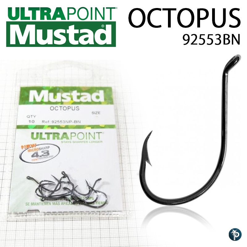 Mustad KVD Grip-Pin Hook 38101NP-BN