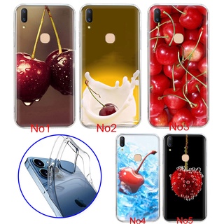 318no เคสโทรศัพท์มือถือแบบนิ่ม ลายผลไม้ เชอร์รี่ สําหรับ OPPO Reno 8 Pro 5G 8t Find x5 A17K A77S A78 A54 A55 A56