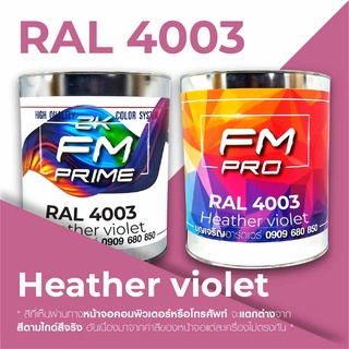 สี  RAL 4003 Heather violet