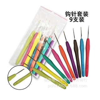 (พร้อมส่ง)เข็มถักโครเชต์ ด้ามซิลิโคนนิ่ม เข็มโครเชต์ เข็มถัก Crochet Hooks มีเก็บเงินปลายทาง