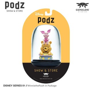 COMICAVE STUDIOS Podz Disney Series 01 – Winnie the Pooh &amp; Piglet ฟิกเกอร์ โมเดล  ตุ๊กตา ของเล่น ดิสนีย์ ถ้วย