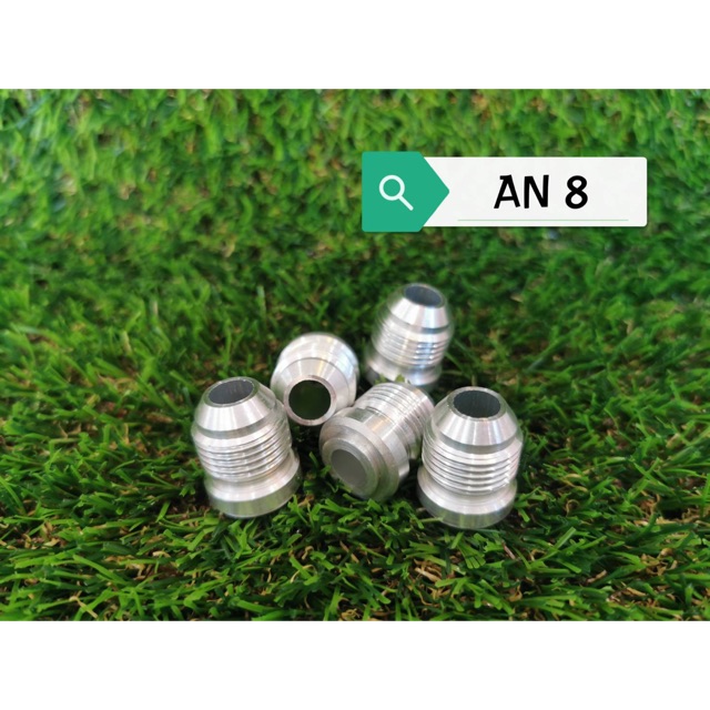 ตัวเชื่อมเกลียวนอก อลูมิเนี่ยม AN8 #racing